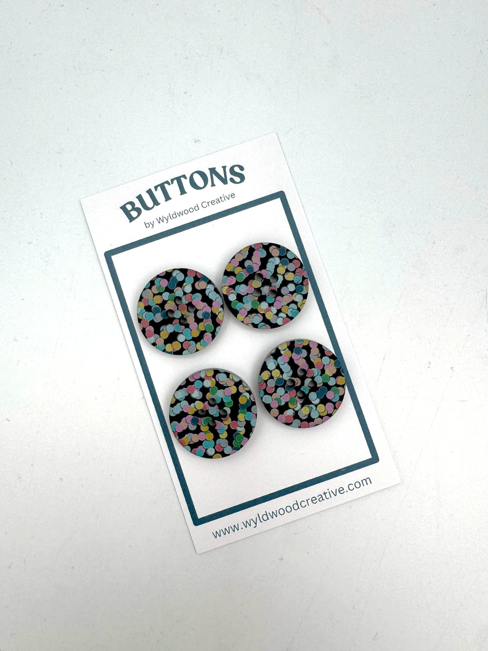 Sprinkled Buttons