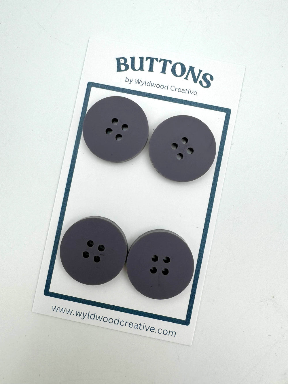Solid Buttons - Purple