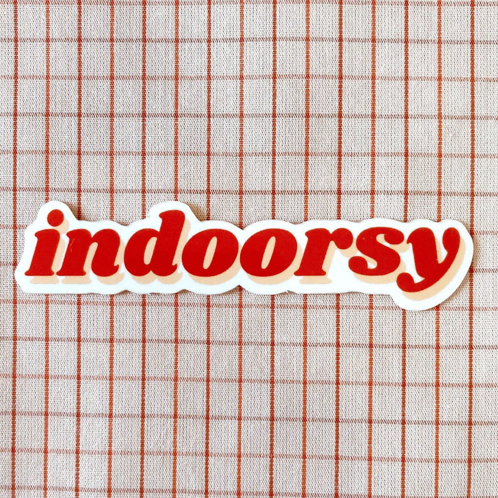 Indoorsy Sticker