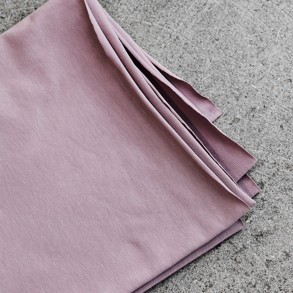 Organic Cotton Stretch Jersey - Lilac