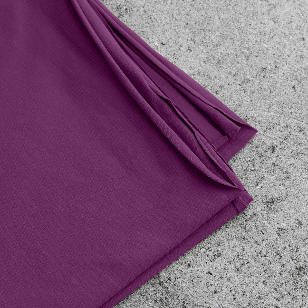 Organic Cotton Stretch Jersey - Orchid