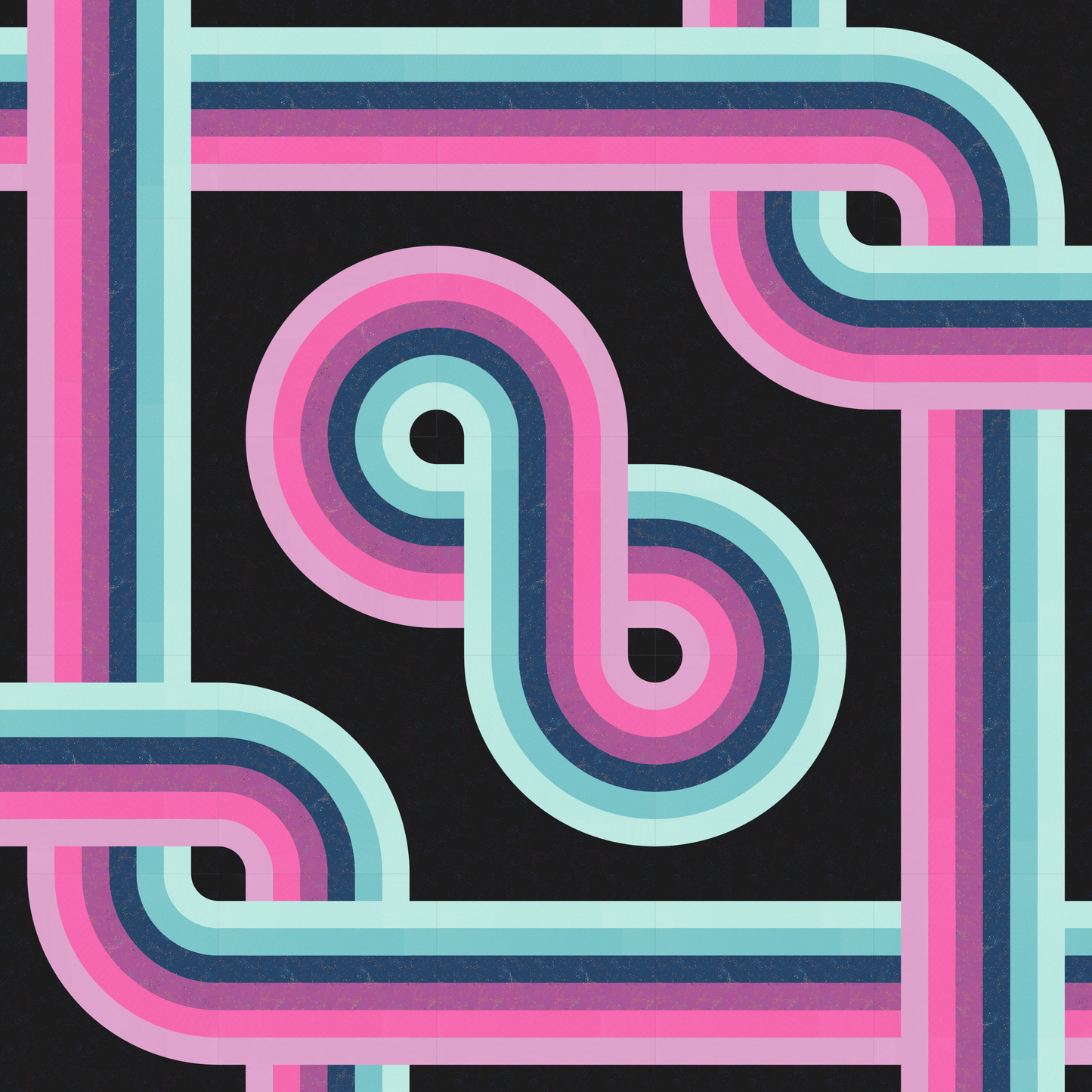 Looper Quilt Kit - Cosmic Cotton Candy