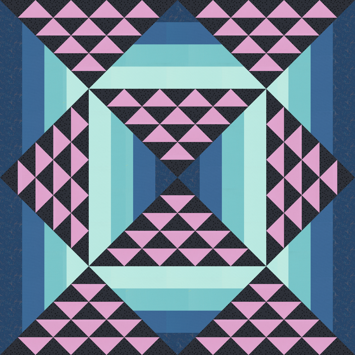 Time Capsule Quilt Kit - Cosmic Cotton Candy