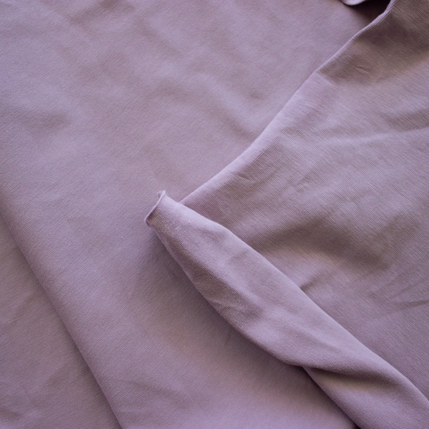 Organic Cotton Stretch Jersey - Lilac