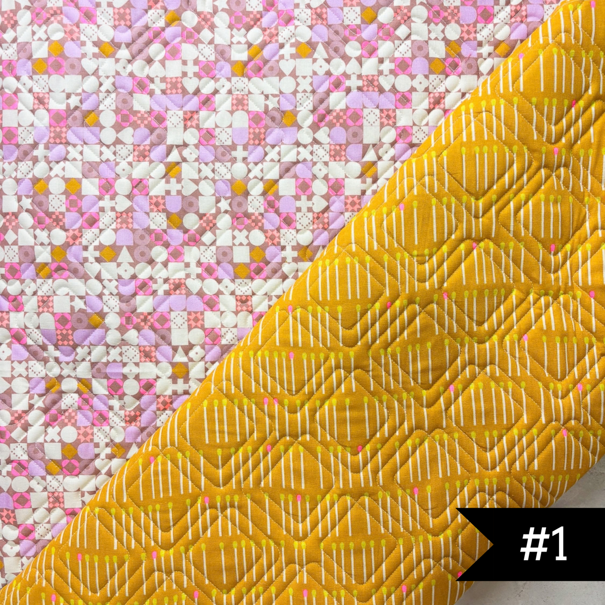Pre-Quilted Soft and Stable Panels (1 Yard) Lofi LINEN