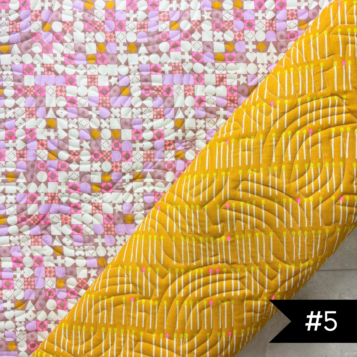 Pre-Quilted Soft and Stable Panels (1 Yard) Lofi LINEN