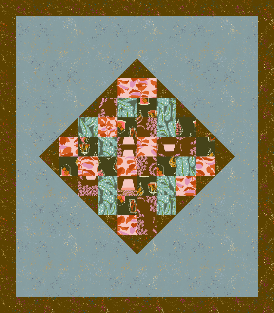 LoriAnn Calathea Quilt Kit