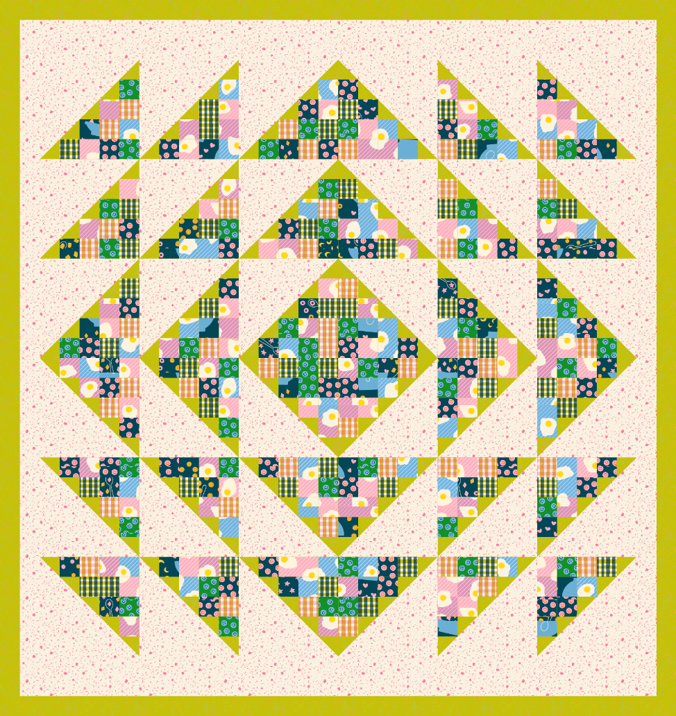 LoriAnn Egg and Friends Quilt Kit