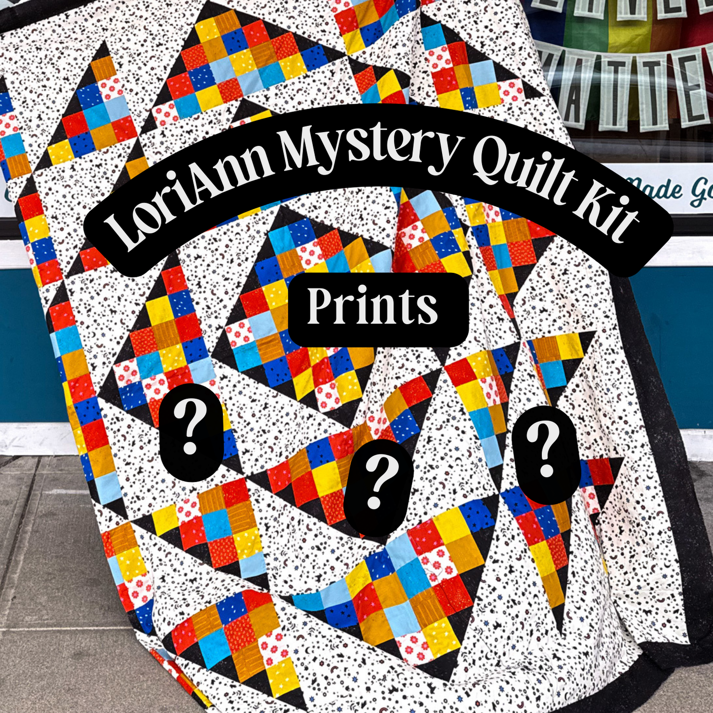 LoriAnn Mystery Quilt Kit - Prints
