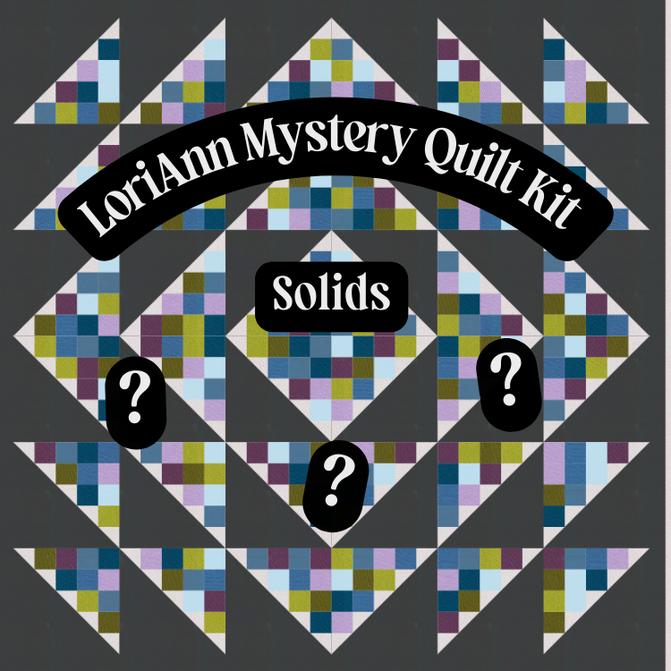 LoriAnn Mystery Quilt Kit - Solids