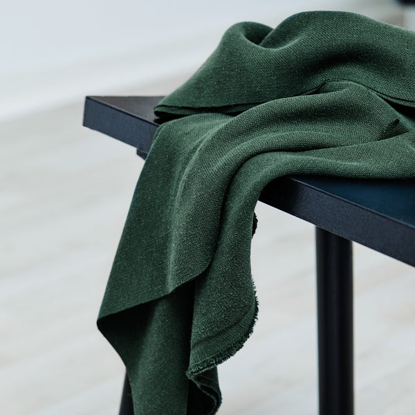 Mara Linen Blend - Deep Green