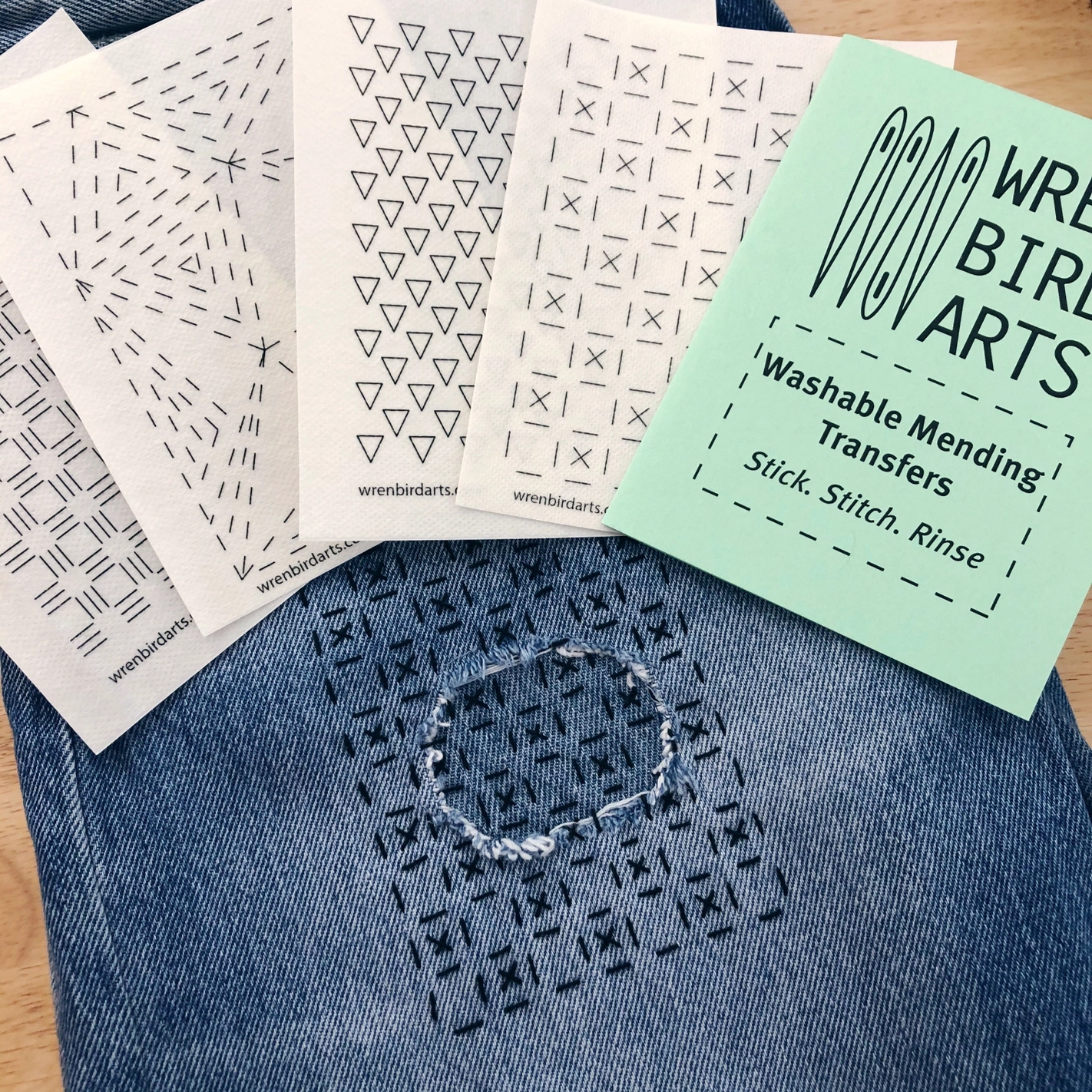 Mending Pattern Transfers - Set #4