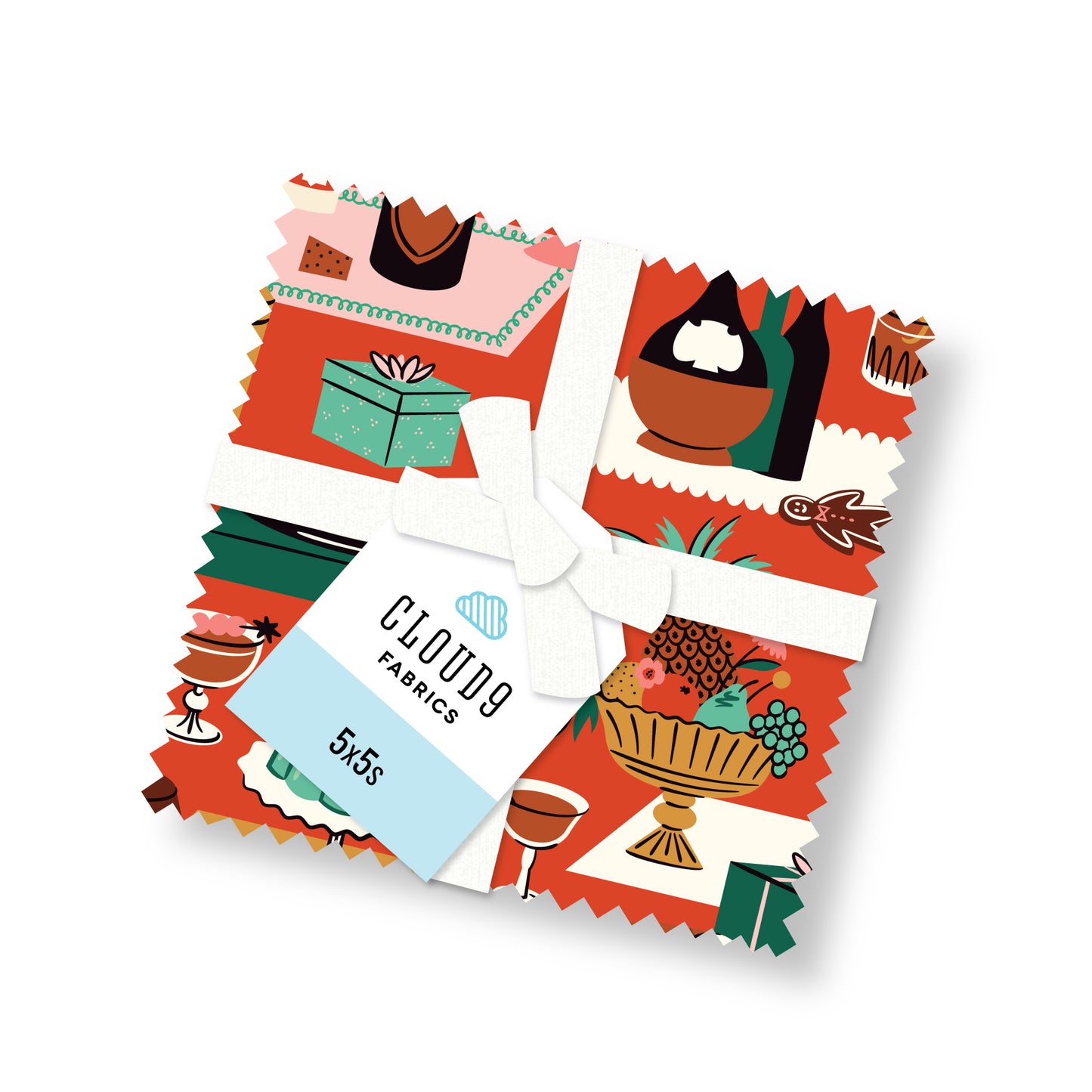 Merry & Mod - 5" X 5" Squares