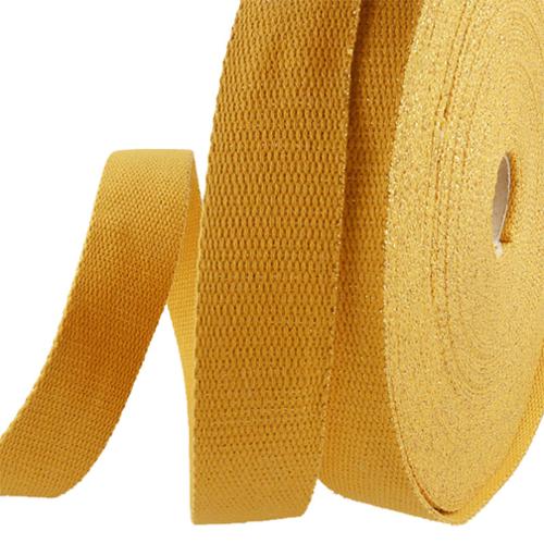 Metallic Strapping 1.25" - Polyester - Gold