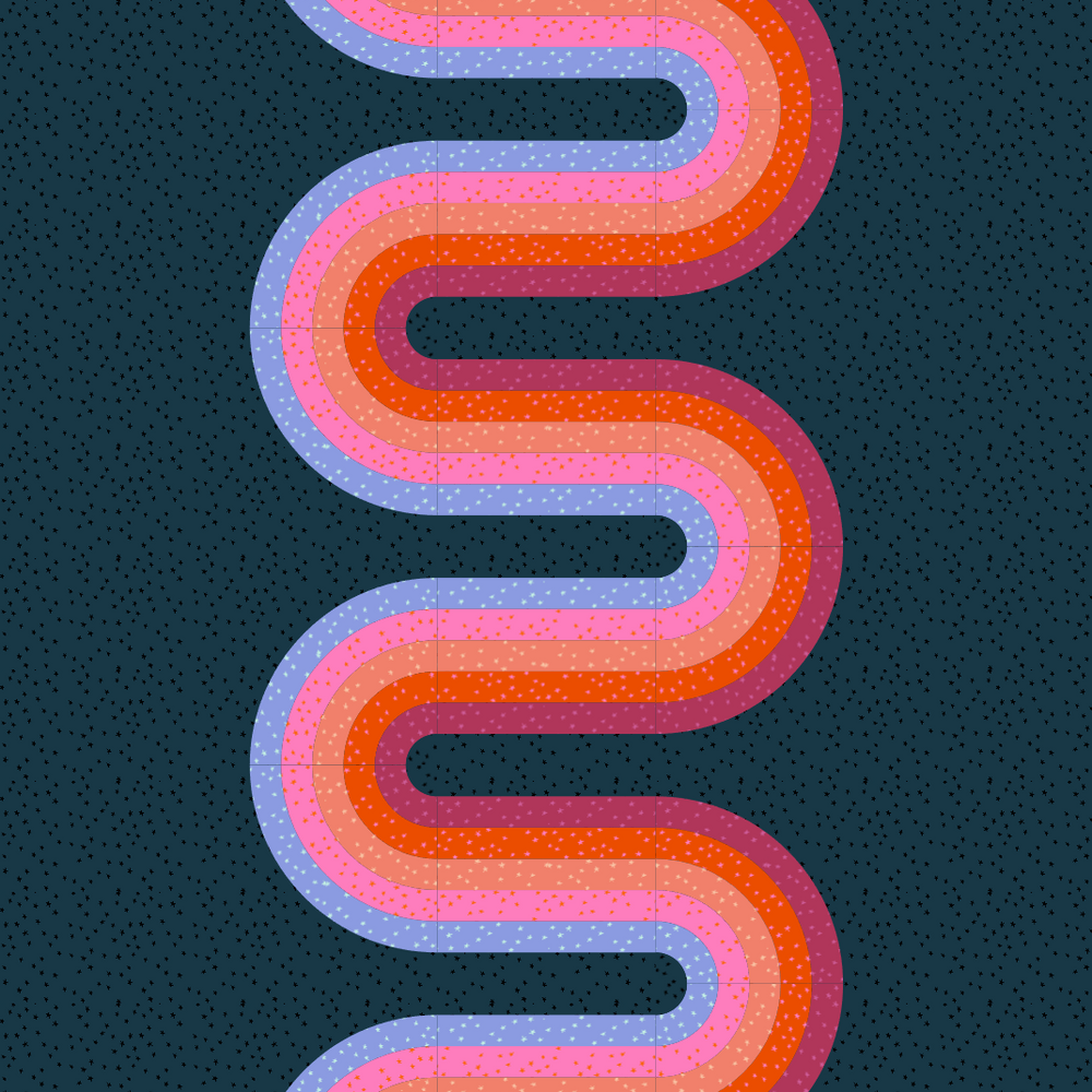 Looperette Quilt Kit - Miss Make Starry