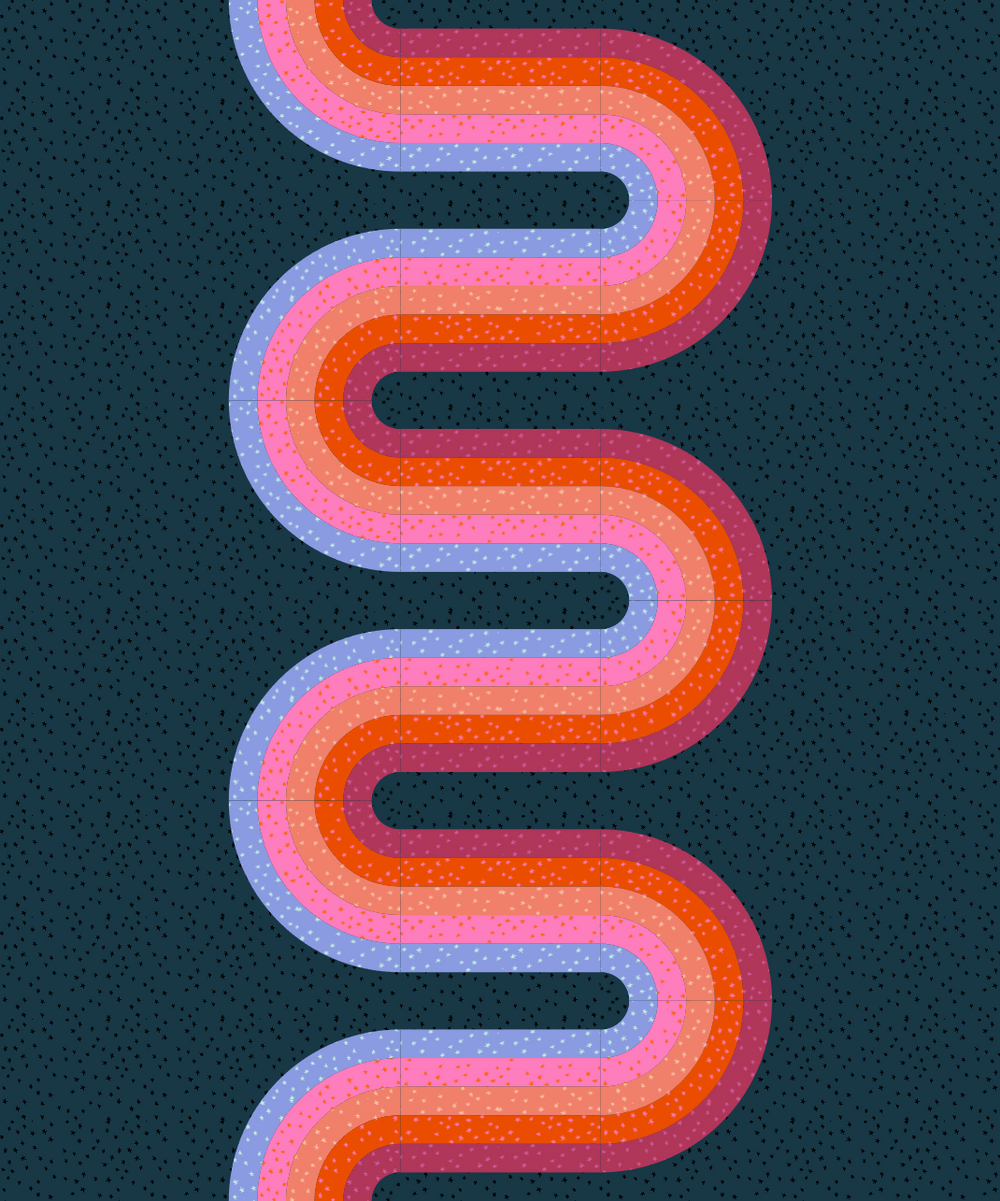 Looperette Quilt Kit - Miss Make Starry