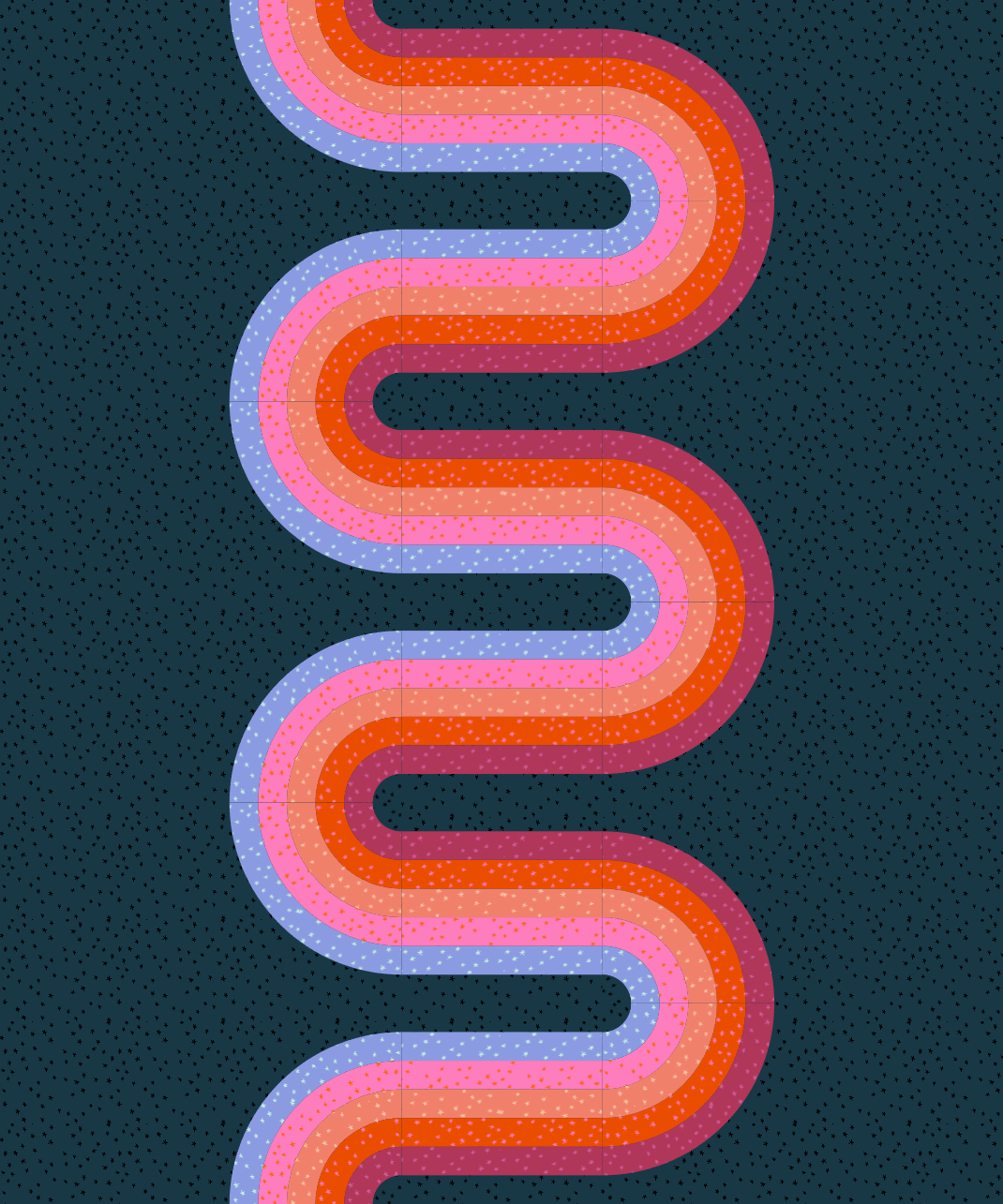 Looperette Quilt Kit - Miss Make Starry