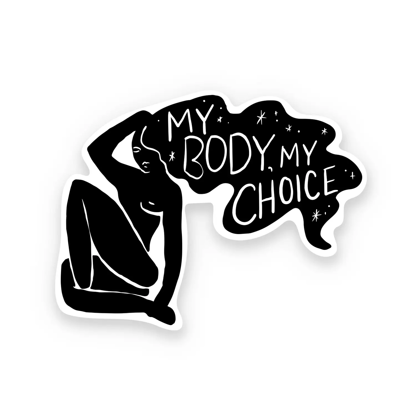 My Body My Choice Sticker