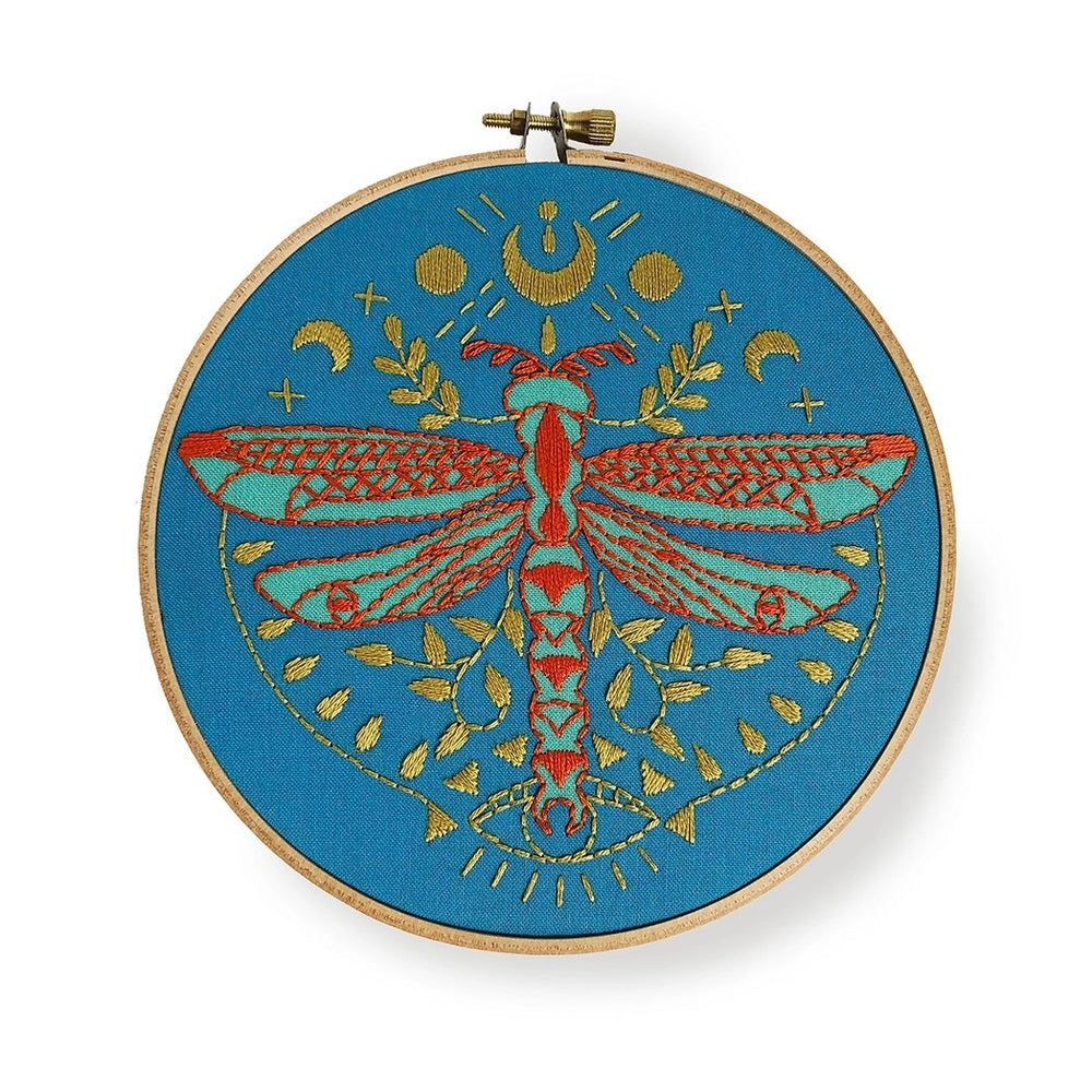 Mystic Dragonfly Embroidery Kit