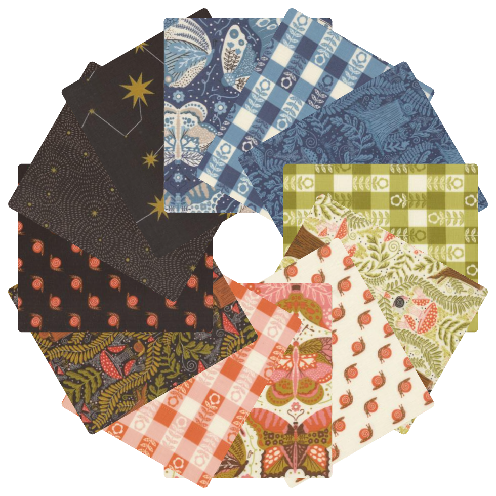 Night Owl - Fat Quarter Bundle (12)