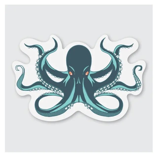 Octopus Sticker