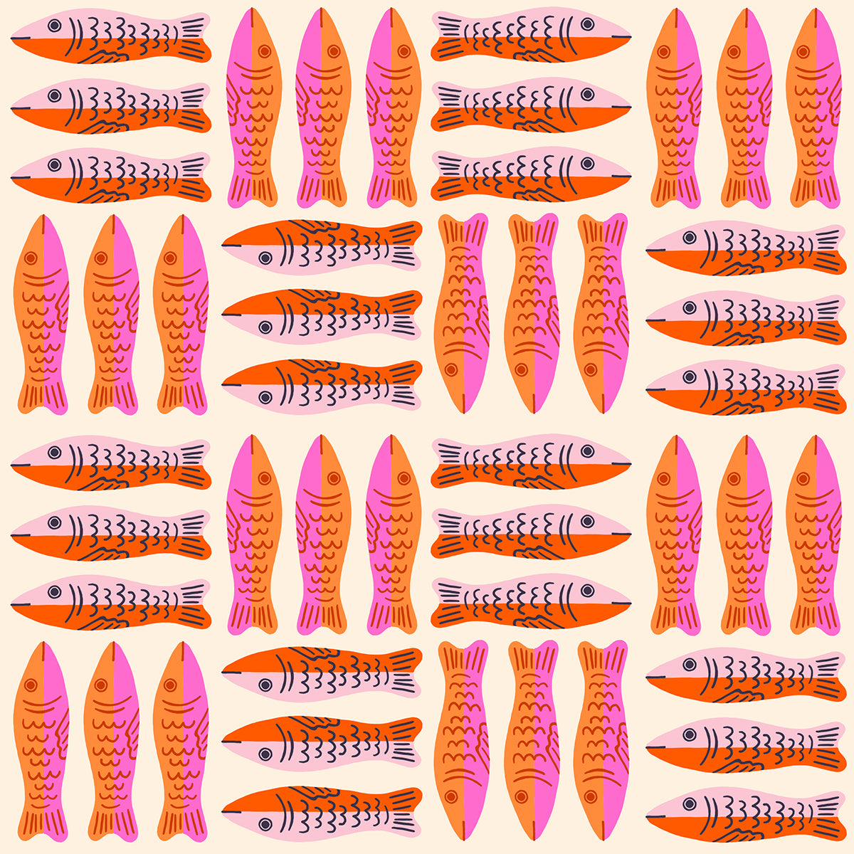 Ooh Lucky Lucky - Sardines - Pink