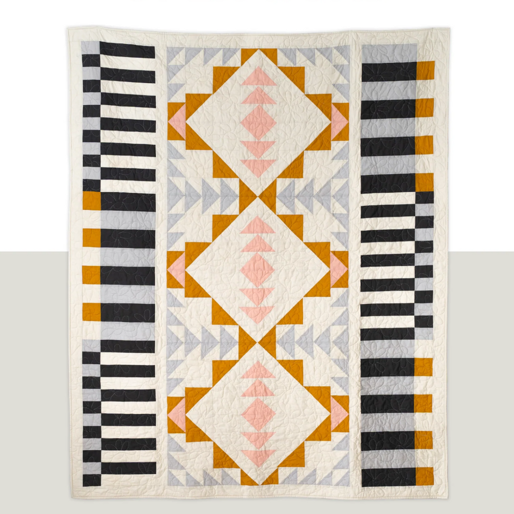 Open Road Printed Quilt Pattern