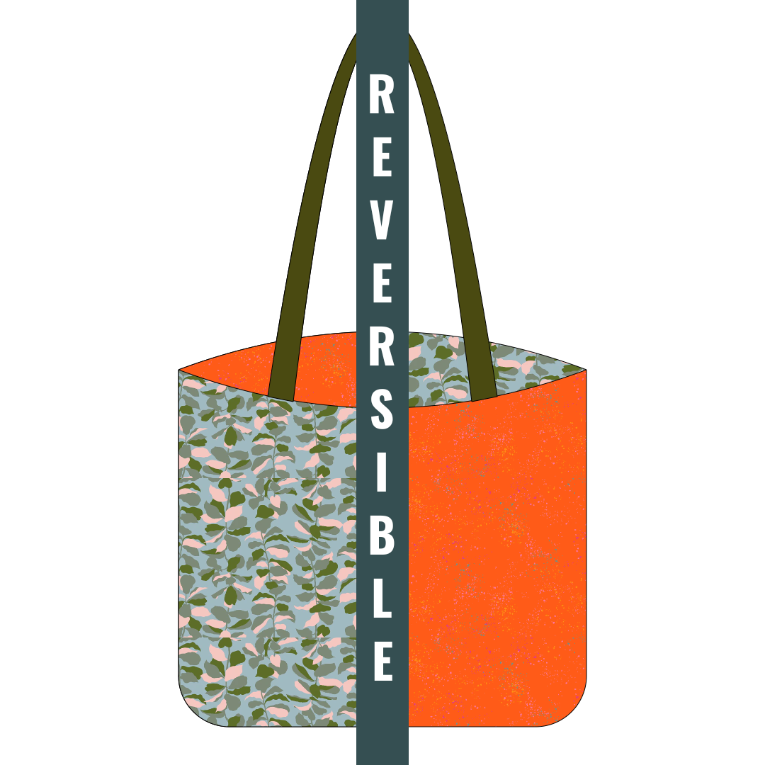 Orange Vines - Tote Kit - All Cotton