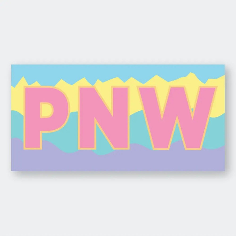 Pastel PNW Sticker