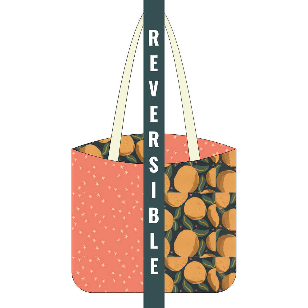 Peaches & Papaya - Tote Kit - All Cotton