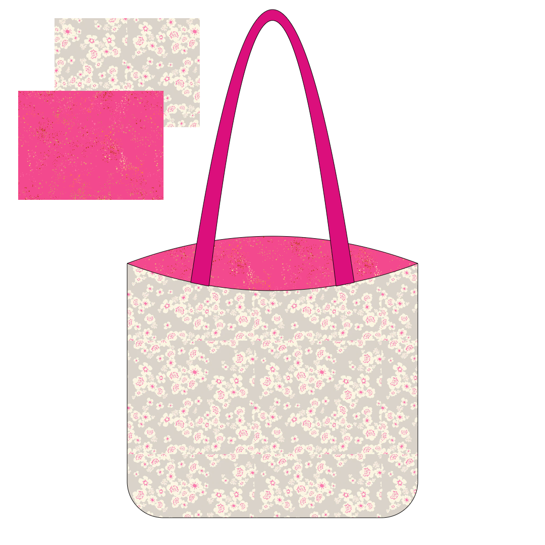 Playful Papercuts Canvas Tote Kit