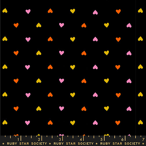 Trinketry - Hearts - Black RS0091 36