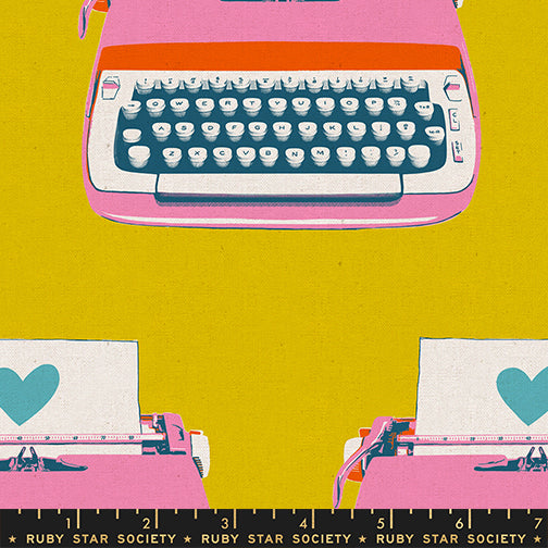 Best Day Ever - Typewriters Canvas - Golden Hour