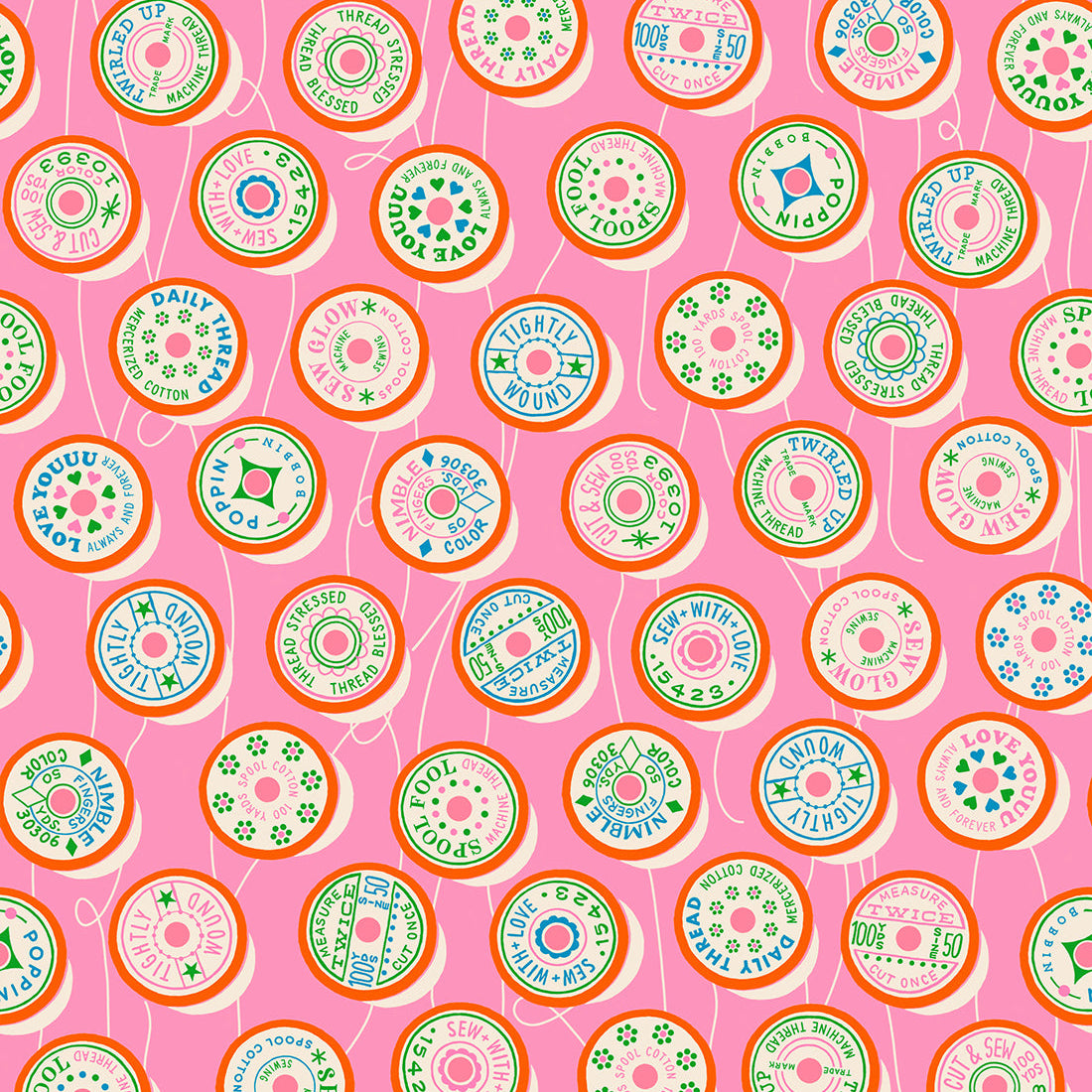 Trinketry - Spools - Flamingo RS0111 17