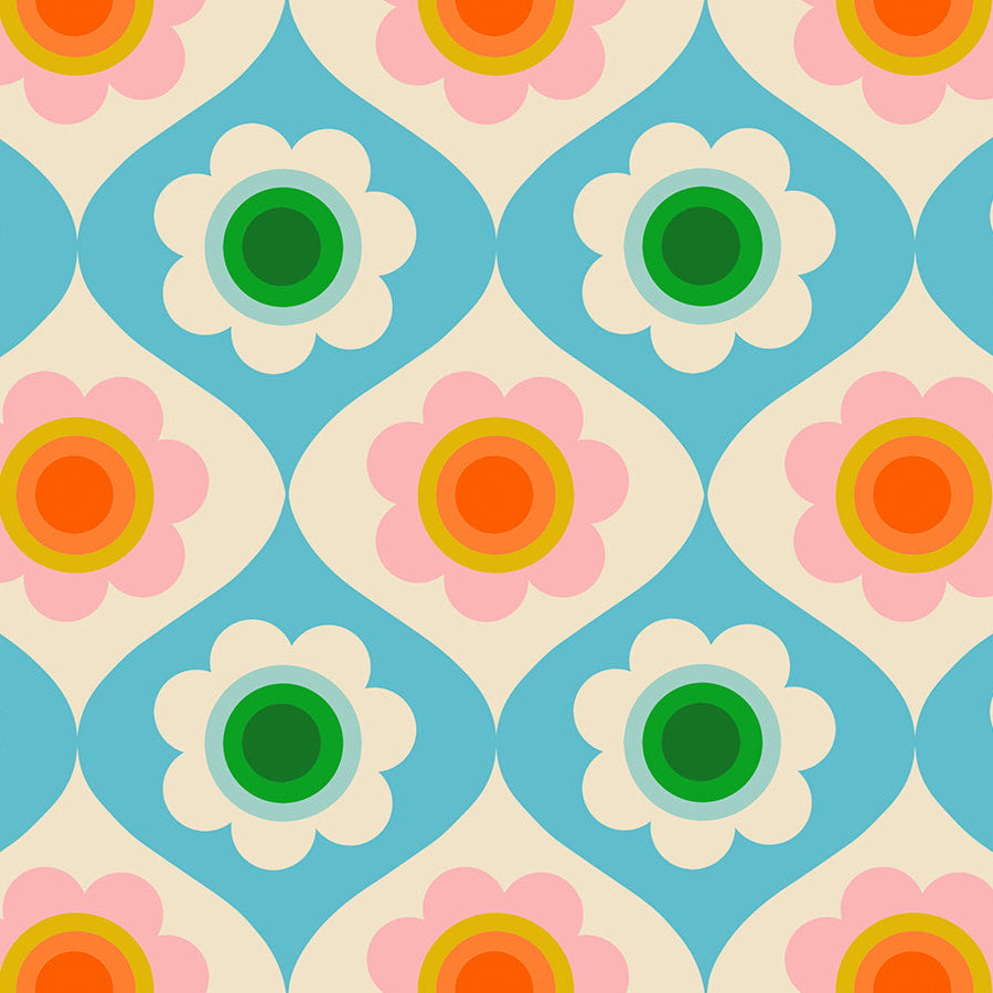 Trinketry - Trinketry Floral - Turquoise RS0114 18