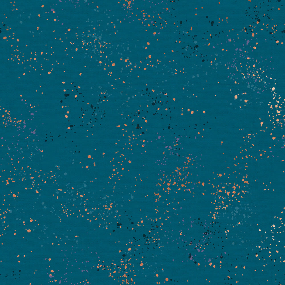 Speckled Metallic Teal - CANVAS RS1117 53LM