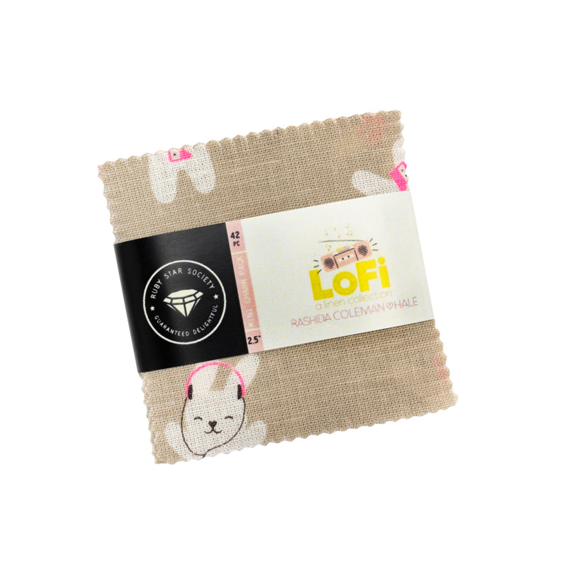 LoFi - Mini Charm Pack (2.5" squares) RS1129MC