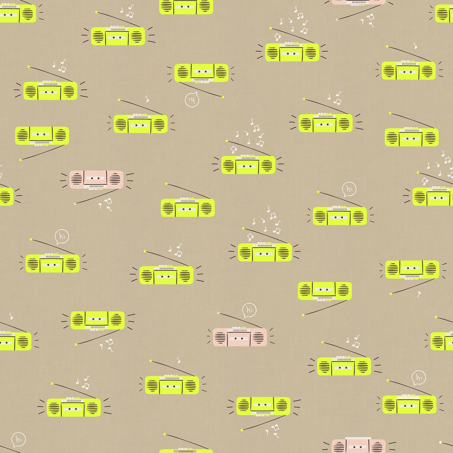 LoFi - Boom LINEN - Khaki RS1130 13CL