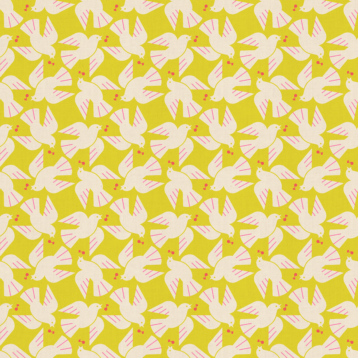 LoFi - Flock Yeah LINEN - Citron RS1131 19CL
