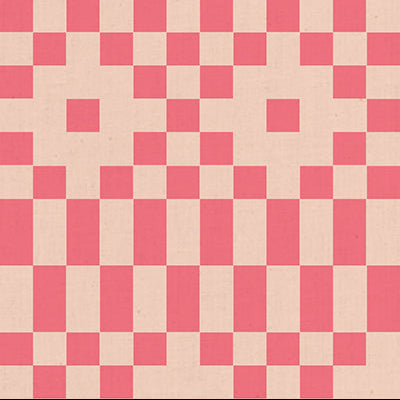 LoFi - Bitmapped LINEN - Neon Coral RS1136 17CL