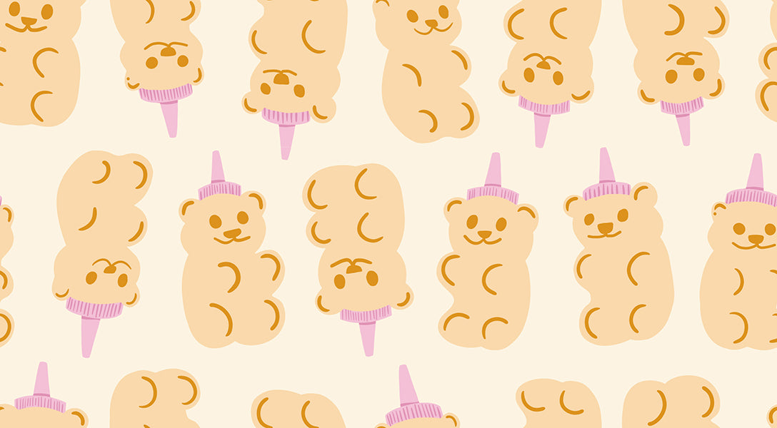 Egg and Friends - Honey Bears - Natural RS3092 11