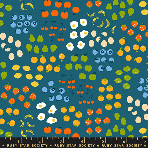 Egg and Friends - Froot - Teal RS3093 15