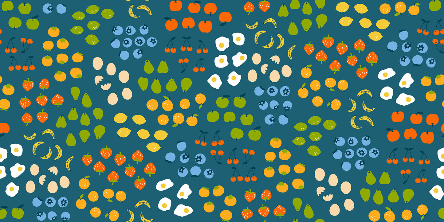 Egg and Friends - Froot - Teal RS3093 15