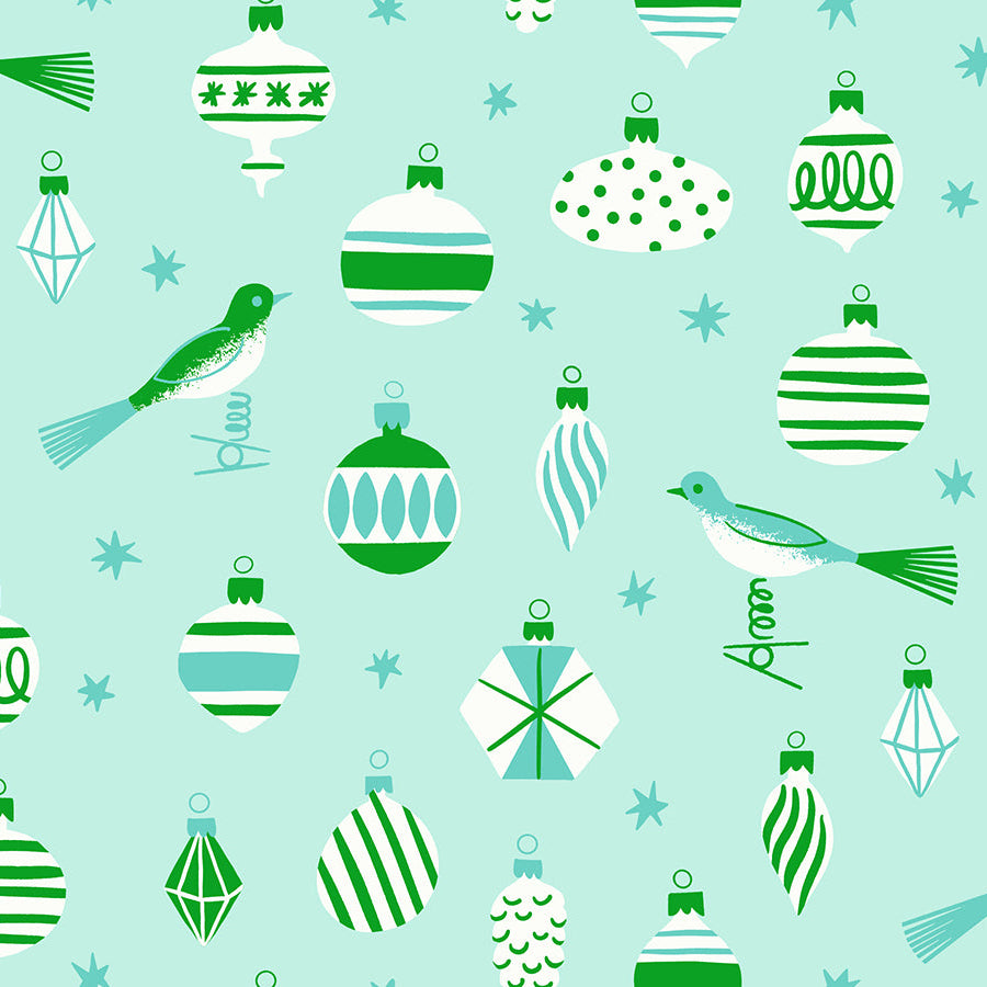 Merry Happy - Baubles - Mint RS3098 14