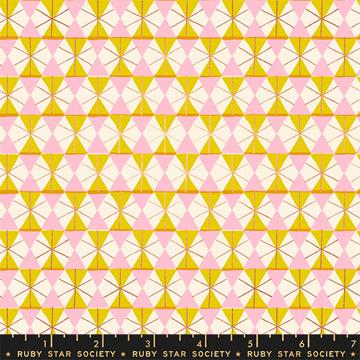 Merry Happy - Happy Hexie - Metallic Golden Hour RS3102 11M