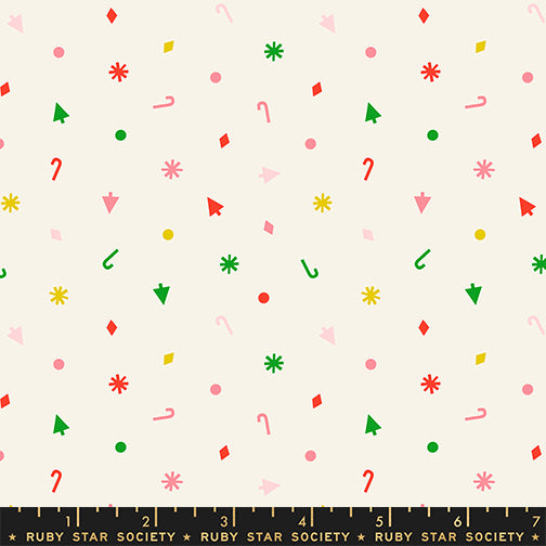 Merry Happy - Christmas Confetti - Multi RS3103 12