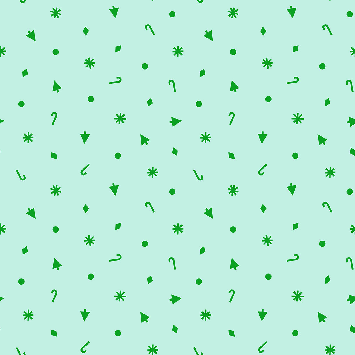 Merry Happy - Christmas Confetti - Mint RS3103 18