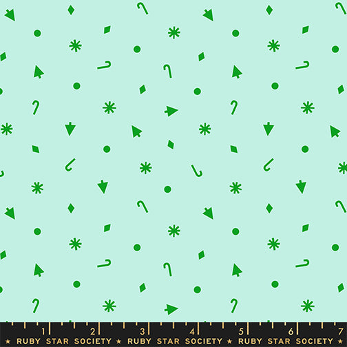 Merry Happy - Christmas Confetti - Mint RS3103 18