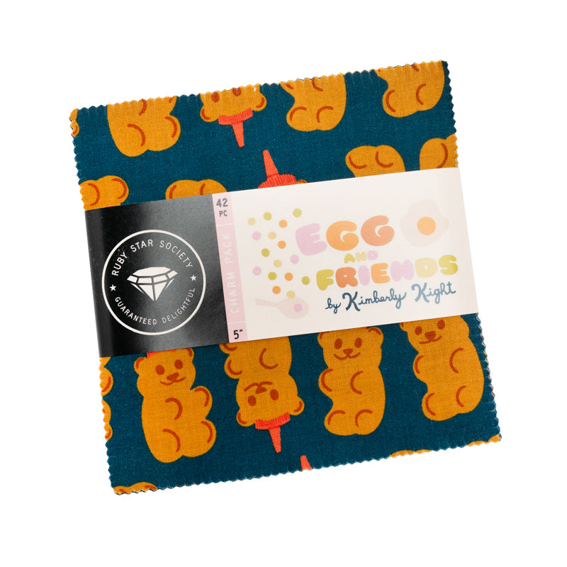 Egg and Friends - Charm Pack (5" squares)