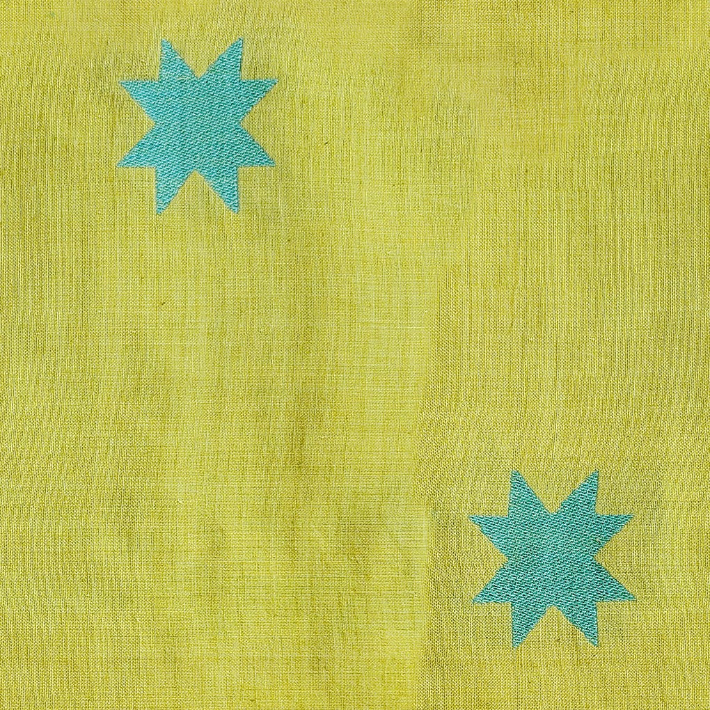 Warp & Weft Mystic Fable - Quilt Star - Pistachio RS4155 13